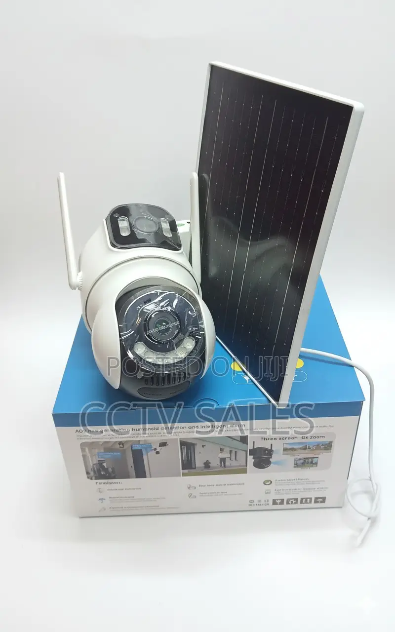 Icsee Solar CCTV 4g Camera With Auto Tracking and Night Vision