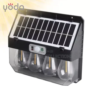 Tungsten Bulbs Outdoor Solar Sensor Wall Lamp Light With Solarpanel*