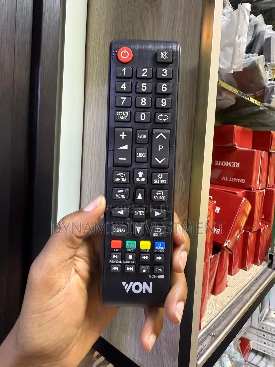 Von Digital Tv Remote Control