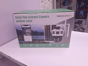 Solar Two Screens Camera Outdoor With PTZ Alarm 2 Way Audio