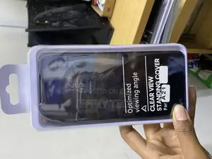 Fancyart Mirror Flip Case for Samsung Galaxy A21 Clear View
