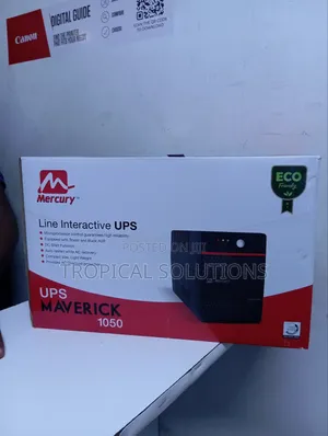 Mercury Ups 1050 Va Maverick Ups 1050va