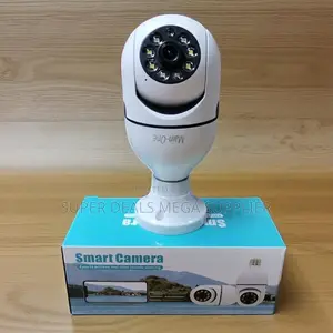 360° Rotating Wifi Bulb Camera 2mp Hd Night Vision and Human Detection