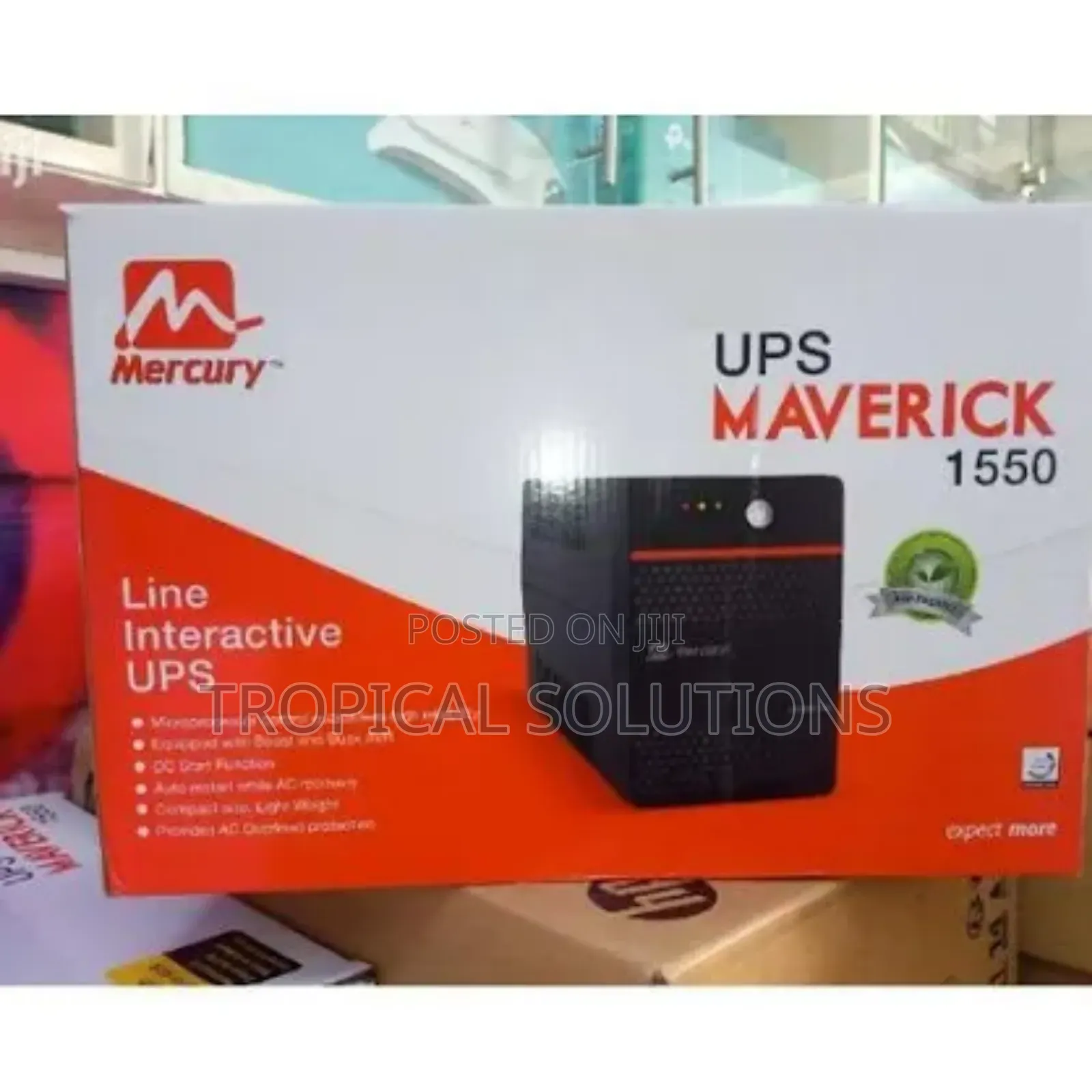 Mercury Maverick 1550va , 930w 4 Universal Outlets