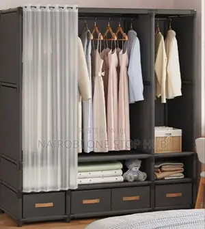 Heavy Duty Metallic Wardrobe