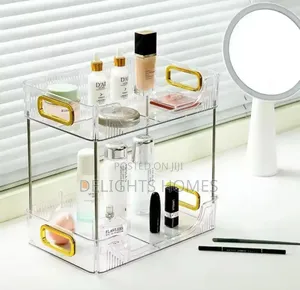 2 Layer Multipurpose Gold Organizer-Car
