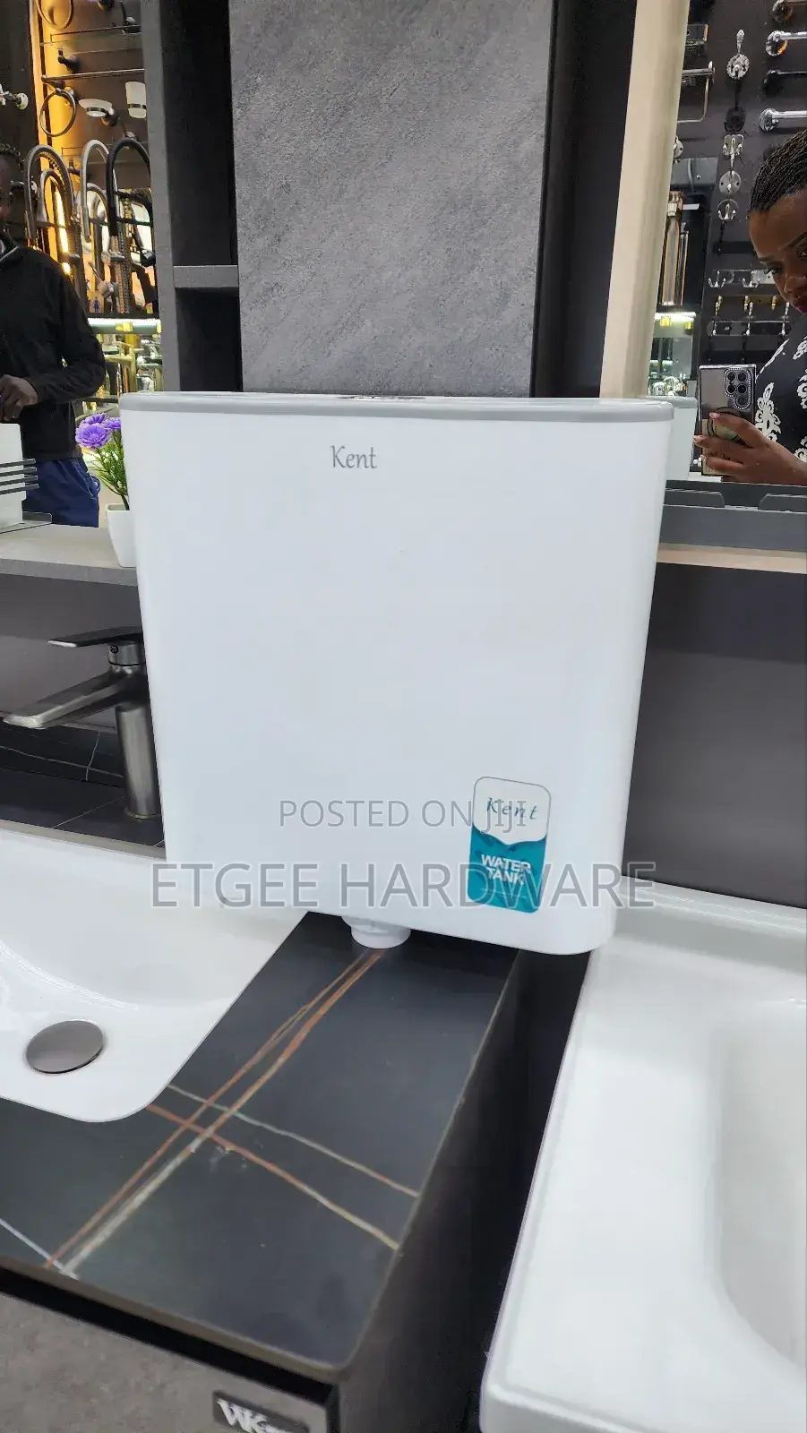 Kent Plastic Top Flash Cistern