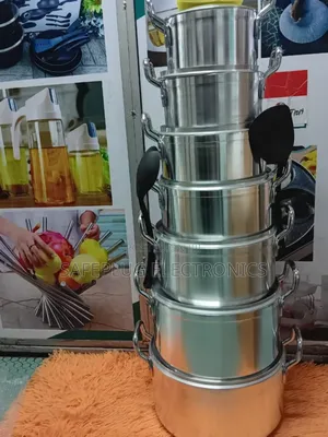 Tornado Tc 14-Pc Stainless Steel Pot Set | Commercial Grade |