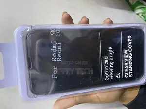 Deepsi Luxury Mirror Clear View Flip Cover for Redmi 10a