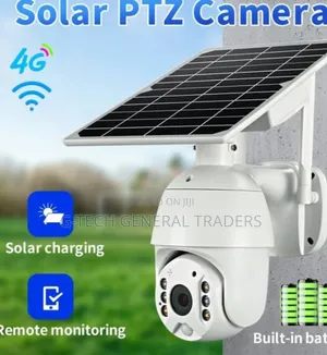 Solar Ptz 4g Security Camera Wireless Outdoor Cctv,Remote Monitoring