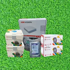 Best Full Kit Dahua Colorvu 4 New CCTV Cameras Complete System Kit