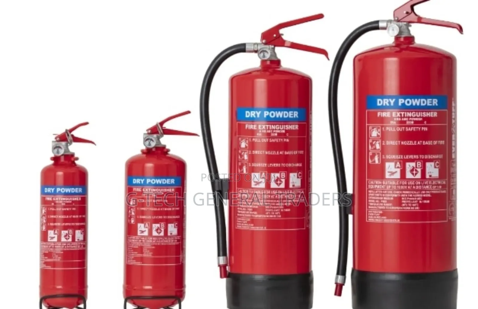 Dry Powder 2kg Fire Extinguisher