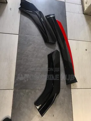 Front Splitter Protector for All Cars | Sporty Abs Rubber Lip