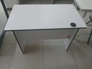 1m Modern White Study Table