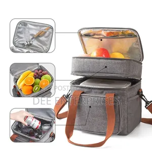 Brivilas Branded 2 Layer Insulated Food Bag