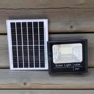 100w Solar Flood Light Outdoor Ip67 Waterproof Reliable Performance
