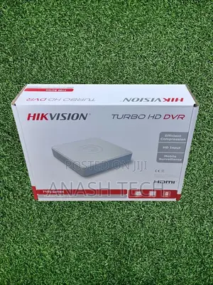 New White 4 Channel DVR Machine Hikvision 4 Channel DVR Machine +1