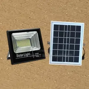 100 Watts Solar Flood Light Ip66 Waterproof Maintenance Free Outdoor