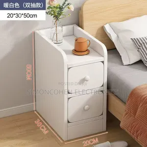 Minimalist Wooden Bedside Table