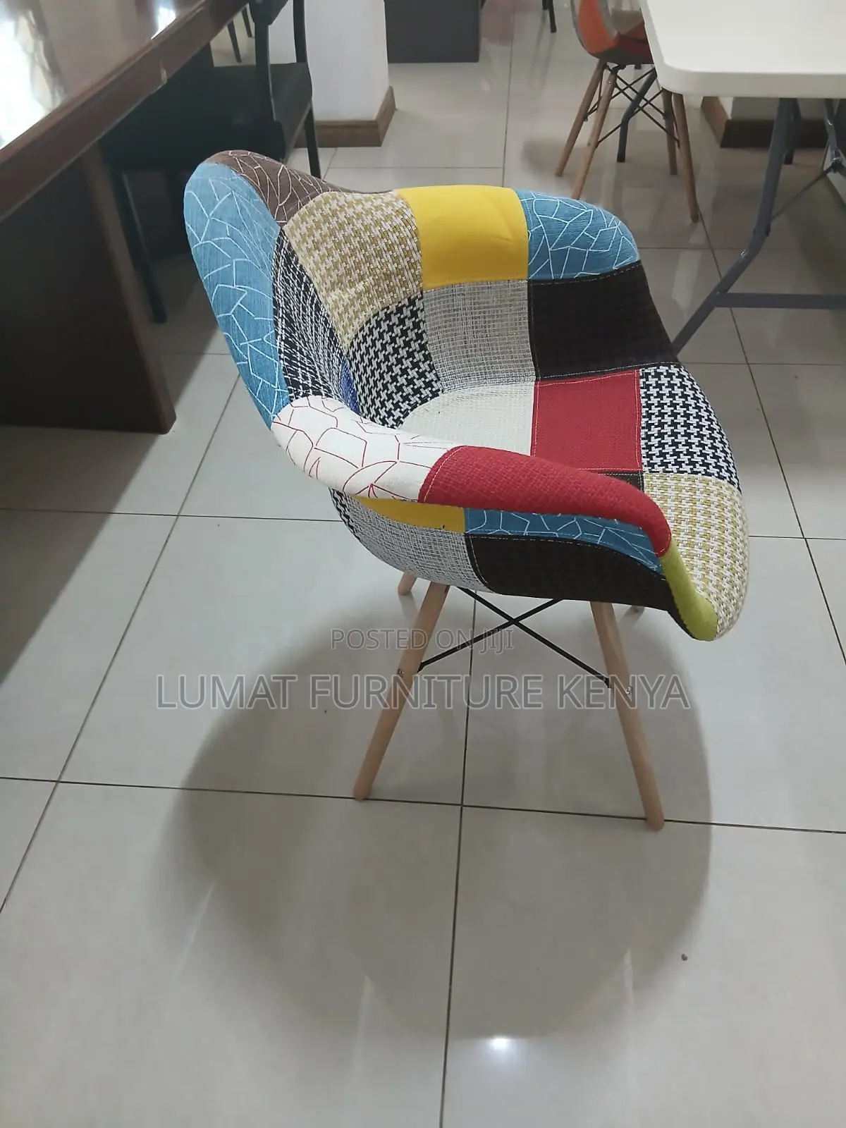 Eames Multicolored Dinning Chair