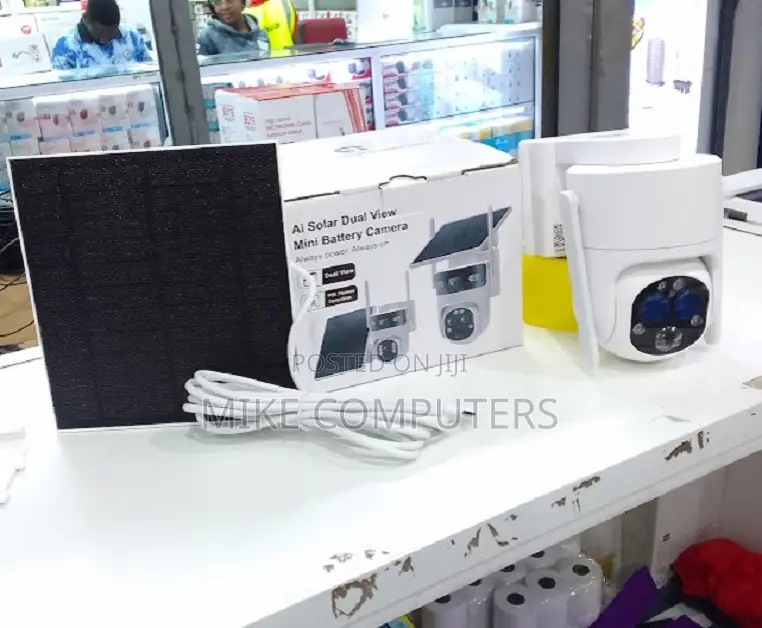 6mp Mini Ubox Ai Solar Battery Powered Camera