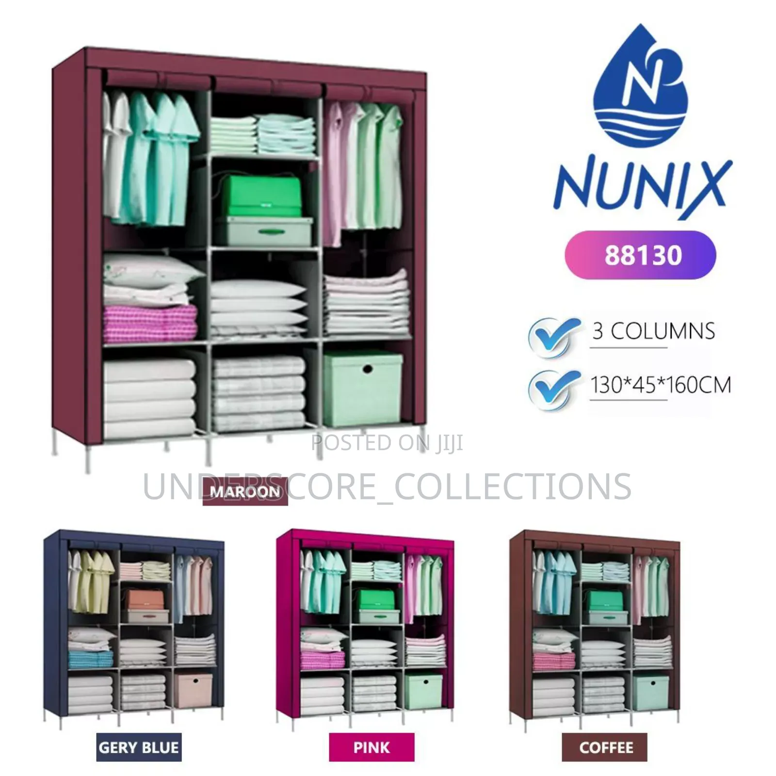 3 Columns Wardrobe