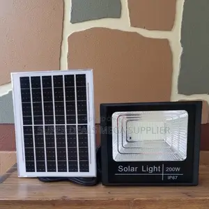 High Brightness 200 Watts Solar Flood Light Ip67 Waterproof Long Life