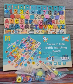 Educational Maths Board Game 7 in 1 Montessori
