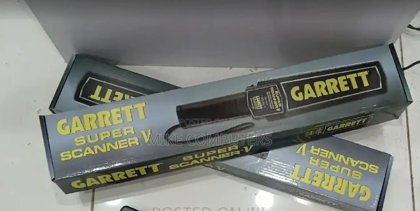 Garrett Metal Detector / Hand Held Super Scanner For Security