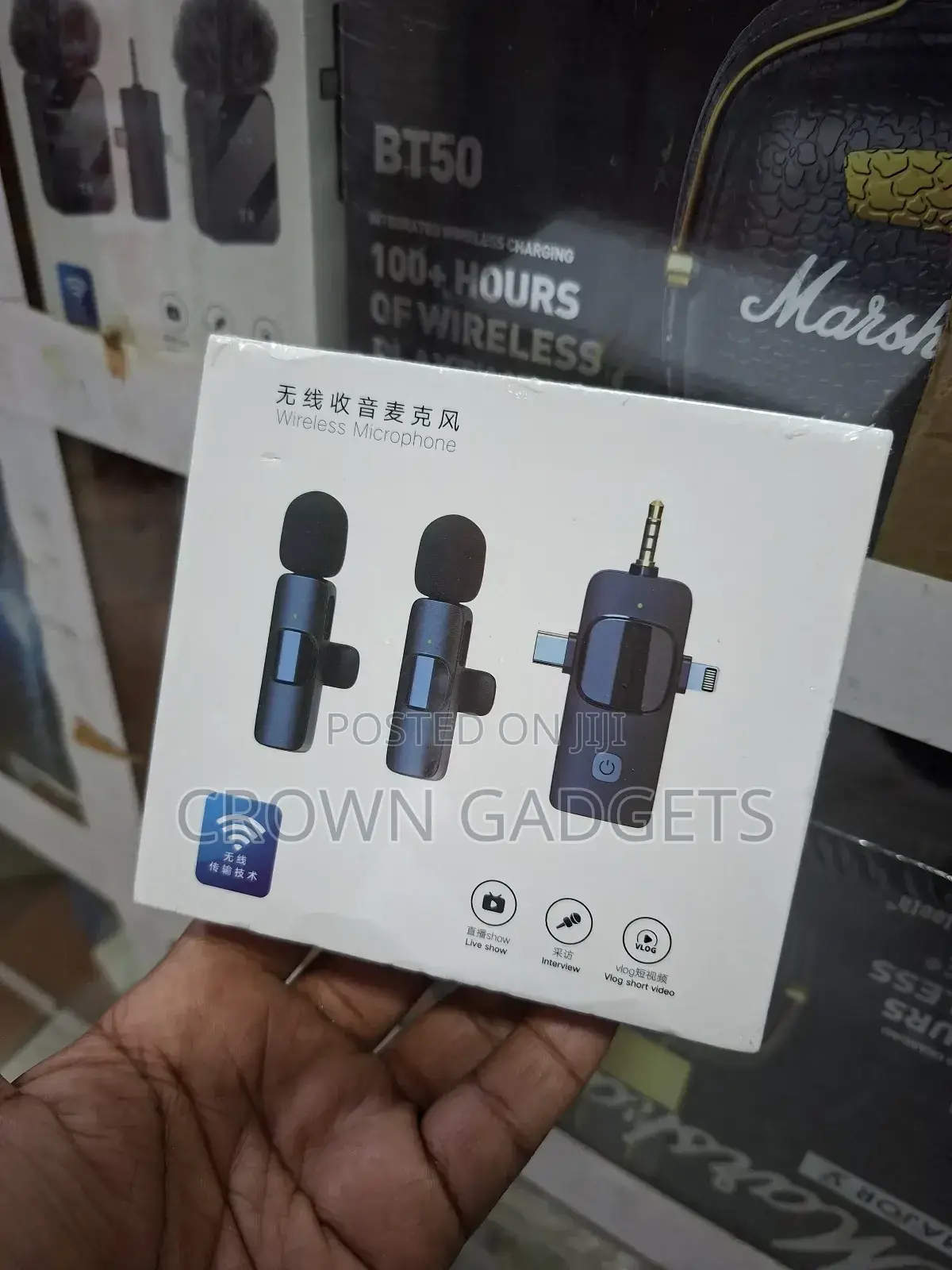 3 In 1 Wireless Lapel