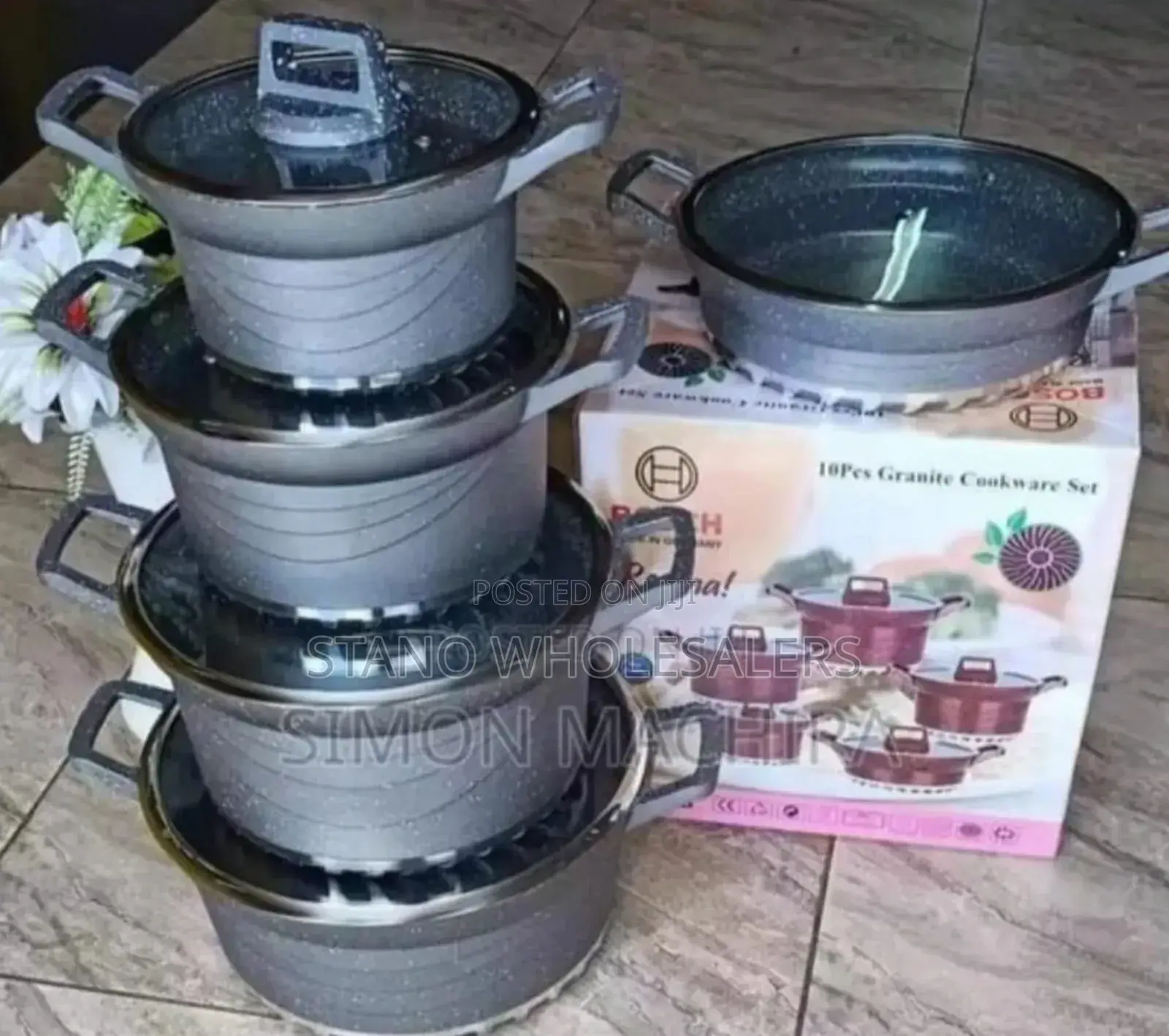 Bosch 10pcs Cookware Set