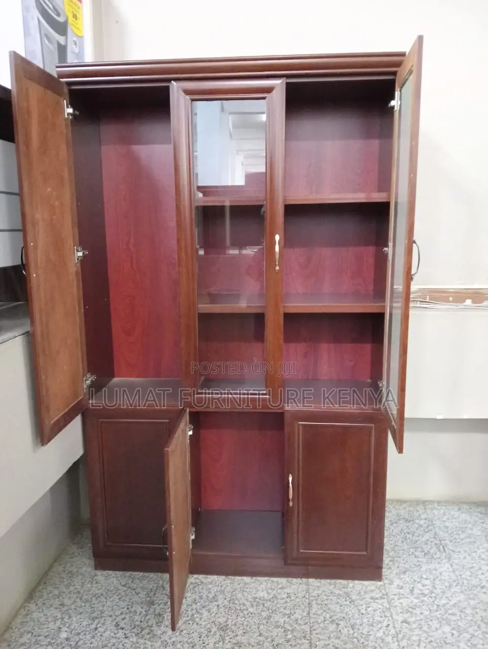 Triple Door Storage Cabinet