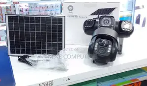 V380 Triple Lens 4g Camera Solar CCTV 4g