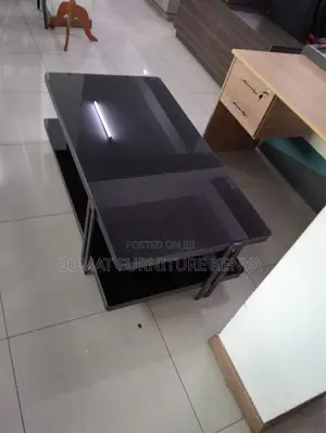 Tempered Glass Office Coffee Table