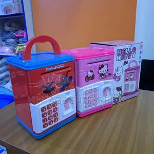 Music Piggy Bank Uses Batteries -Aa Size