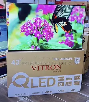 Vitron 43" Inch Qled Smart Tv