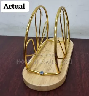 Bamboo Base Serviette Holder