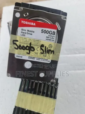 Offer Offer on Toshiba 500gb Slim Hard Drive