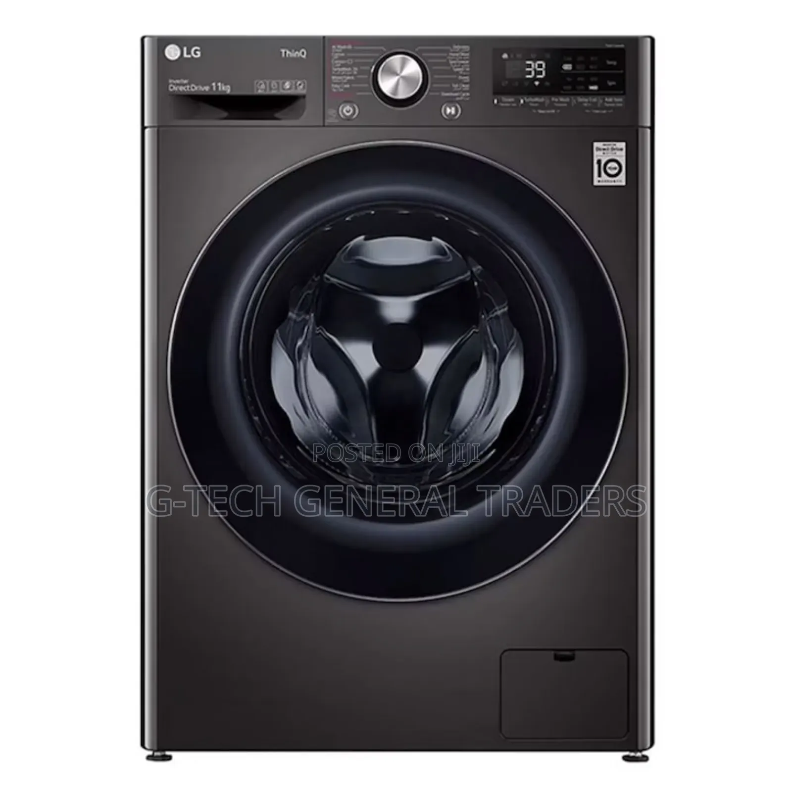 Lg 11kg And Spin Front Loader Washing Machine