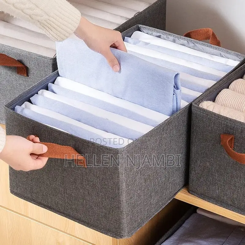 Collapsible Closet Organizer With Cover