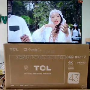Tcl 43”Inches 43v6c Hdr Google Frameless Tv