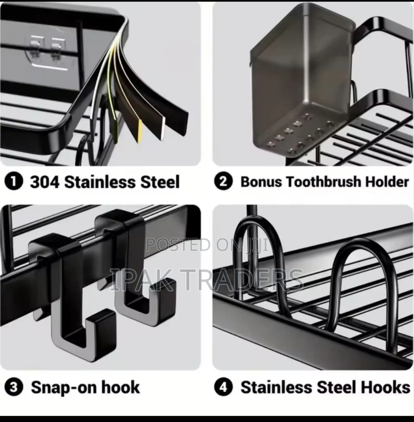 6 Piece Shower Caddy