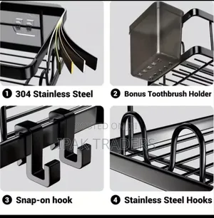 6 Piece Shower Caddy