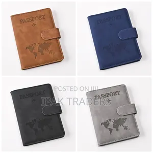 Travel Passport Holder Has Rfid Protection