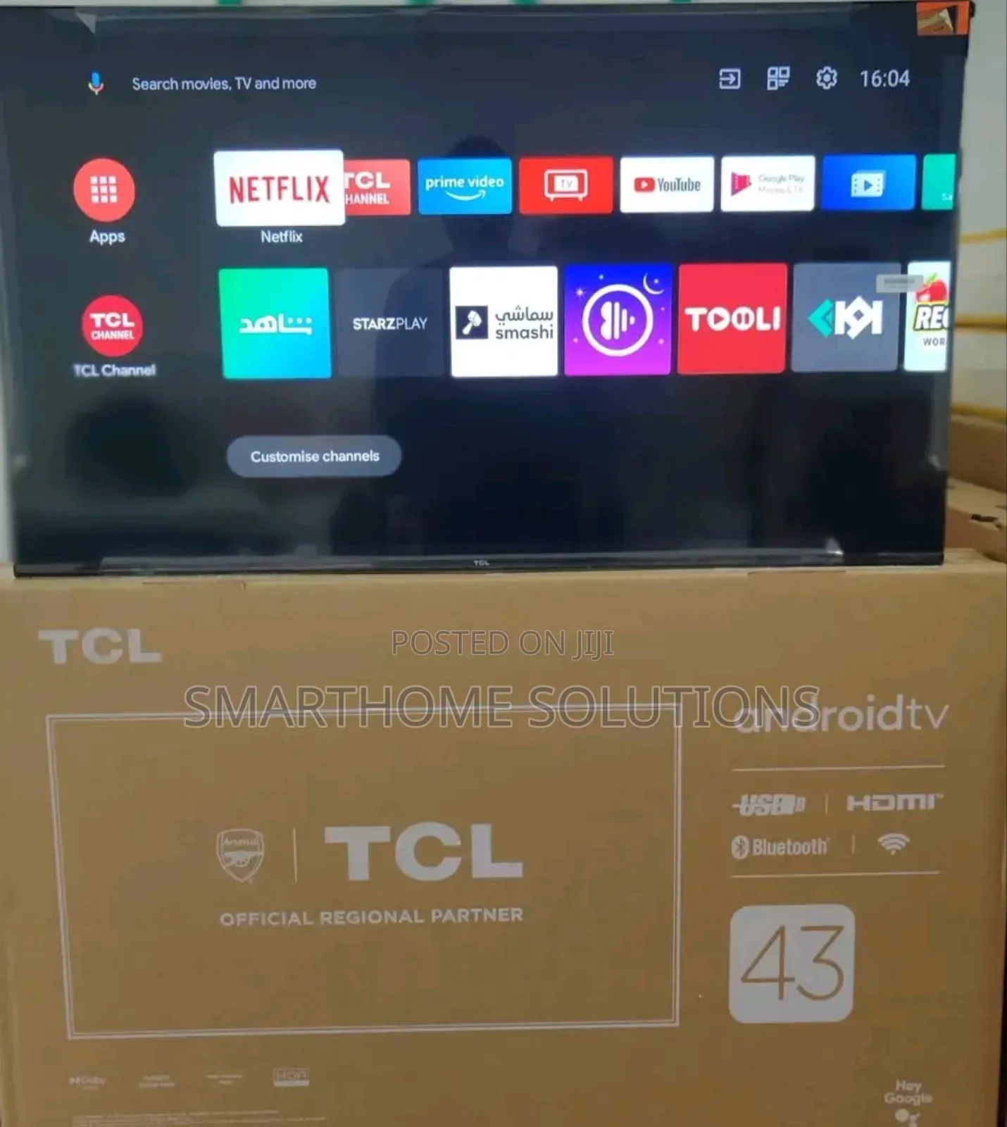 Tcl 43 Inch Smart Full Hd Android Frameless Tv
