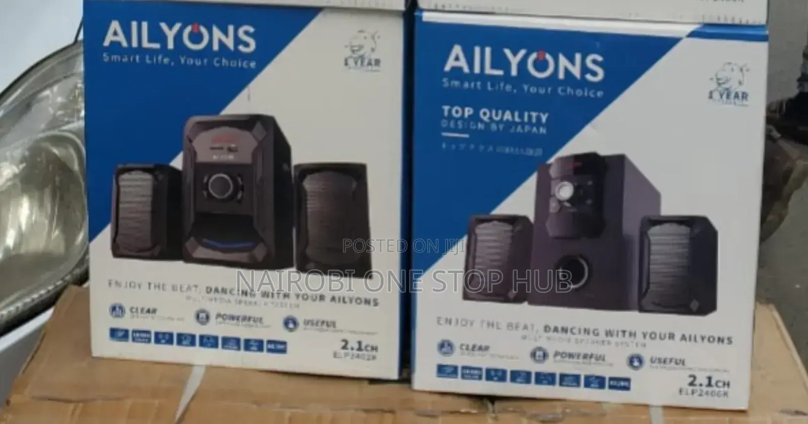 Ailyons Premium Sound System With Multi Input Function