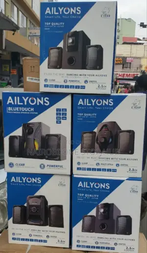 Ailyons Wireless Multimedia Speaker With Remote Control 2.1