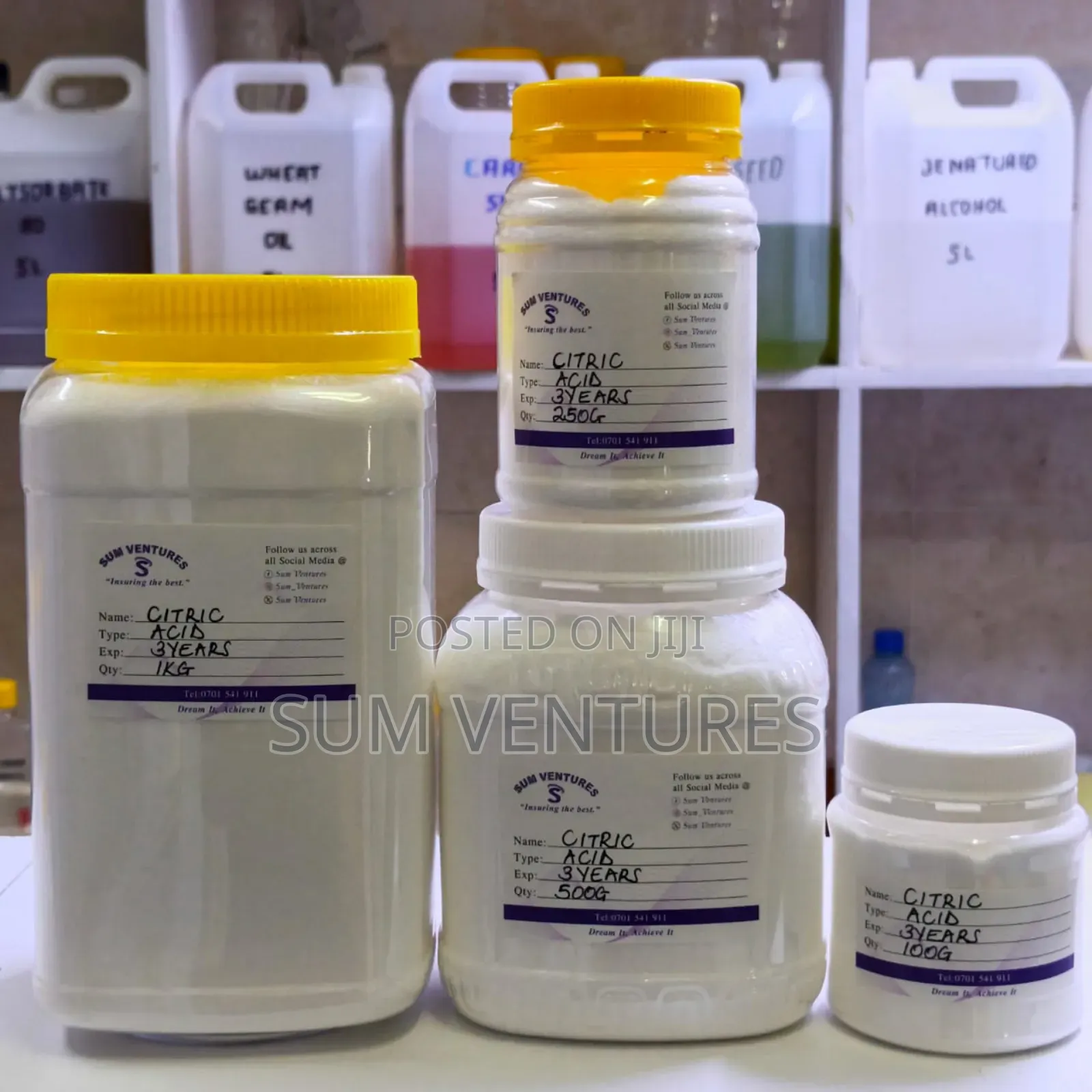 Citric Acid – 100% Pure