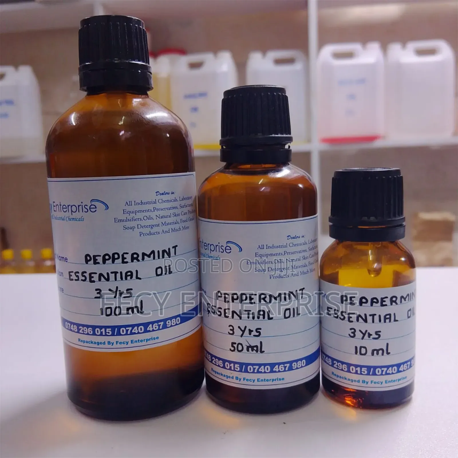 Peppermint Essential Oil – 100% Natural Pure