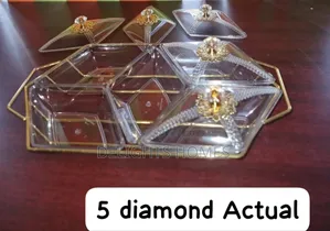 Diamond Shaped Acrylic Dish-Pa